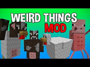 WEIRDEST MOD EVER - Minecraft Mod Showcase