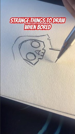 Strange things to draw when bored #art #sketch #easy #drawing #sketchbook