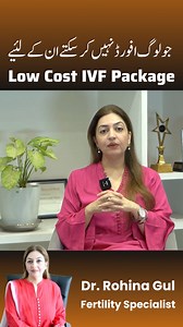 126K views · 1.5K reactions | IVF for Non Affording Couples | #fertilitytips #rohinagul #drrohina | Dr. Rohina Gul - Clincial Sexologist & Fertility Specialist | Facebook