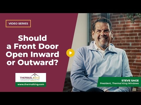 Should a Front Door Open Inward or Outward?