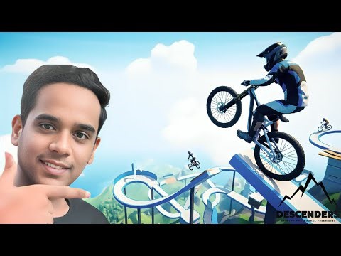 CAN I COMPLETE EXTREME CYCLE PARKOURS | DESCENDERS GAMEPLAY #2 |