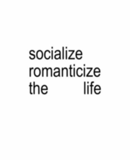Understanding the Lyrics of 'Socialize Romanticize Life'