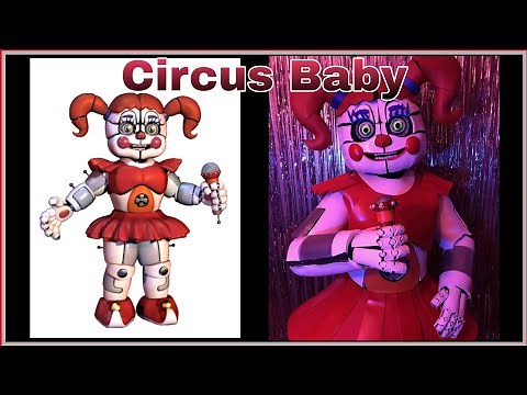 FIVE NIGHTS AT FREDDYS CHARACTERS IN REAL LIFE | FNaF Cosplays!