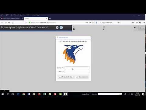 UPNFM: Tutorial Matricula APLIVE