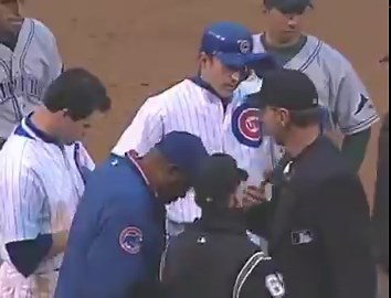 The Sammy Sosa corked bat incident from 2003.