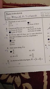 Physics: 3.1 (20.4.25) VI. 25Each correct answerTime: 10 min ... | Filo