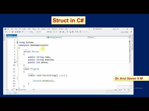 Struct in C# Programming