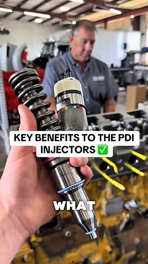 75K views · 850 reactions | KEY BENEFITS TO THE PDI INJECTORS ✅ #dieseltrucks #semitruck #dieselmechanic #pdi #heavyhaul #fyp #truckdriver #truckingindustry #diesel #injectors | Big Shop Diesel Services | Facebook