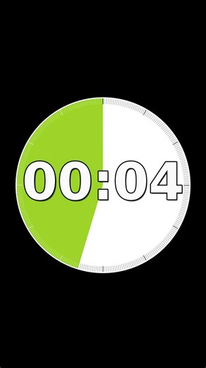 10 Second Color Visual Timer｜Time Changes Color