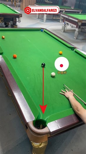 THE SECRET OF THE SHORT PULL PICK! The Ball Will Return! 😱🎱#shorts #billiards #trickshot #pool