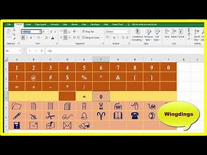 Excel การสร้างไอคอน icon
