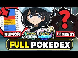 INSANE NEW POKEDEX RUMORS! NEW FORMS & EVOLUTIONS FOR WINDS & WAVES!