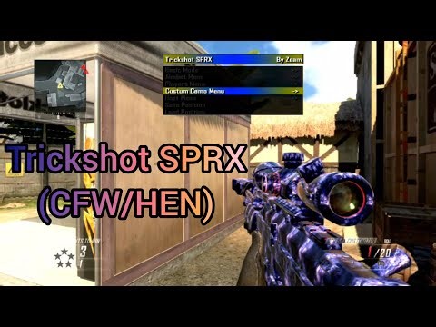 BO2 | 1.19 | Trickshot SPRX | Multiplayer | SPRX Mod Menu | (CFW/HEN) [+Download]