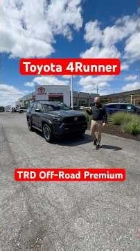 2026 Toyota 4Runner TRD Off-Road Premium in Underground #toyota #toyota4runner #suv #newcar #TRD