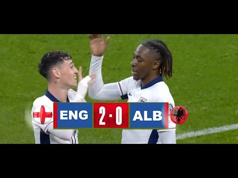England vs Albania 2-0 Highlights | UEFA World Cup Qualifiers 2025