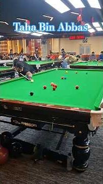 Snooker Great Player Taha Bin Abbas Going To Century Break | Frame X Snooker Club #snooker #break