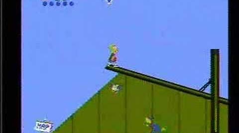 The Simpsons Bart vs. the World - NES Gameplay