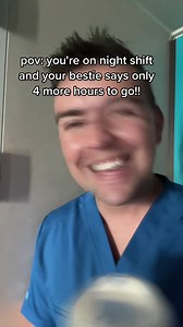 just gotta make it to 7:05 😭 | Nurse Blake