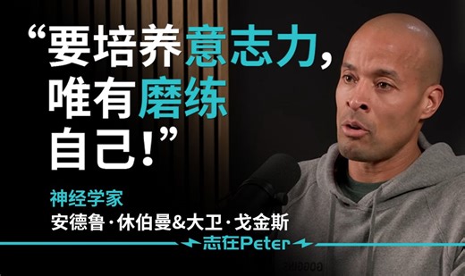 如何培养强大的意志力？——安德鲁·休伯曼&大卫·戈金斯【中英字幕】