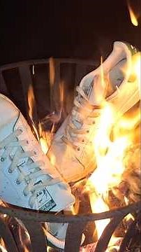 Burning Adidas Stan Smith Sneaker 🔥👟😈