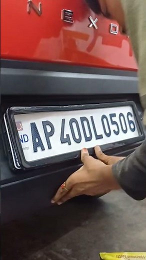 Car number plate frame#caraccessories #automobile