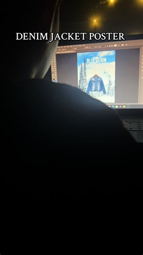 Customized Denim Jacket Poster Design Ideas