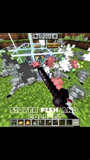 Armadillo exp farm in Minecraft..! #minecraft #armadillo #shorts