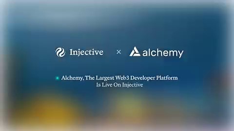 The largest blockchain developer platform @Alchemy is officially live on Injective.The infrastructure behind $4T+ in onchain transactions now supports the fastest blockchain built for finance enabling developers to rapidly ship advanced dApps on Injective.