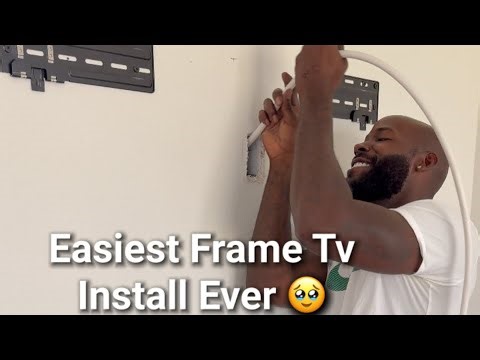 Easiest frame tv install we’ve had In years!!