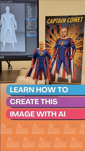 Make your own action figure image
