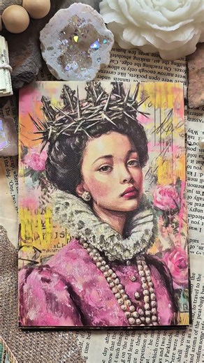 Vintage Portraits but Make it Graffiti Punk Style ✨ Art Journal Aesthetic