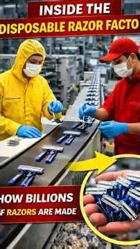 Inside a Razor Factory 🪒 | How Blades Are Made