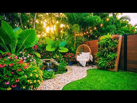 100+ Easy-Care Small Tropical Garden Ideas: Turn Your Backyard Into a Lush Paradise