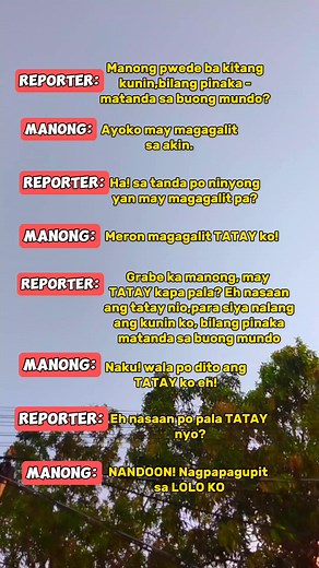 2.3M views · 10K reactions | Tawa muna tayo Joke Time #reels #trendingreels #fyp #highlights #viralvideo #viralreels #funnyreels | JL Sharing | Facebook