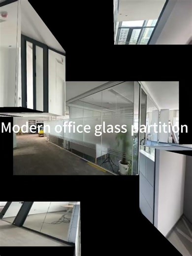 modern office glass partition #officepartition