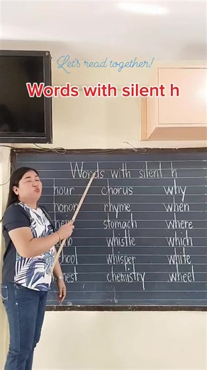 8.5K views · 92 reactions | Words with silent h #reading #education | Teacher Anne | Facebook