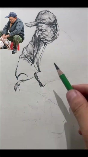 man in the stool #art #figuredrawing