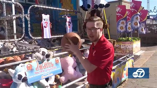 He shoots... He scores!!! *on my third attempt* - Bet you can tell I had a decent shot back in high school 🤣 Had a great time on ARC at the Arkansas State Fair #Arkansas | Austin Burkes Wx