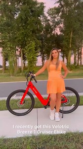Velotric Lightweight Cruiser Ebike is just 48 lbs, so even petite women can carry it easily, with low-step thru and upright posture for long ride comfort. | Velotric E-bike