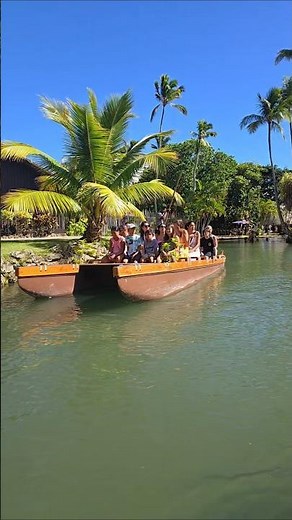 Exploring the Polynesian Culture Center in Laie Hawaii #viralvideo #Hawaii ‪@polynesiancultural‬