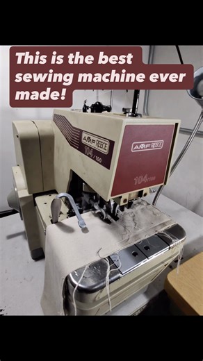 The studio on Instagram: "Keyhole buttonhole machines are a cheat code to improve the swag. #fyp #thestudio #oneofnone #sewingmachine"