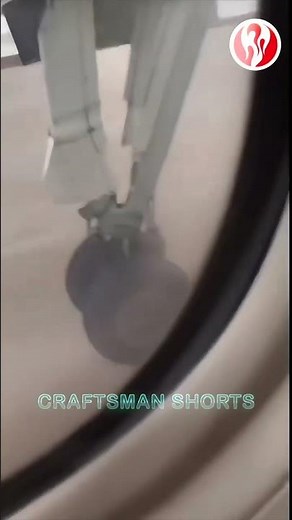 Airplane | The plane's tires fell off after takeoff