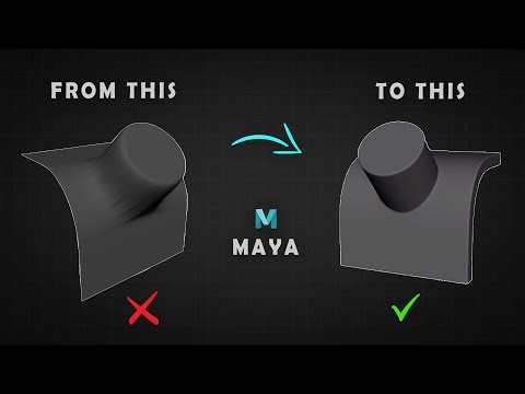 Fix Bad Topology in Maya 🔧 | Pro Tips for Clean Hard Surface Modeling