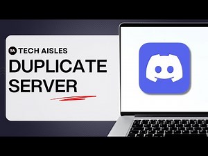 HOW TO DUPLICATE EASY A DISCORD SERVER
