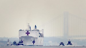 Inside the USNS Comfort, hospital ship treating COVID-19 patients in NYC