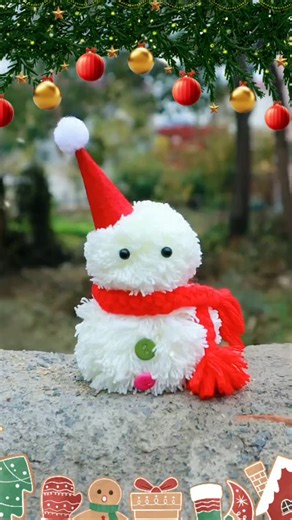 Arts Fusion Studio on Instagram: "Beautiful Cute ☃️ diy Like ❤️ Save Share it . . . . . . . #creativity #diycrafts #drawing #artist #artsfusionstudio"