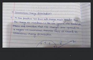 \rightarrow Continious charge distribution:- \rightarrow In rea... | Filo