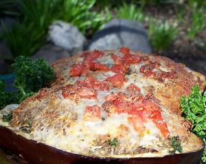 Mom's Stuffed Eggplant (By Michael Chiarello) Recipe - Chef's Resource Recipes