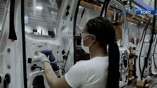 Inside Ford plant as workers return to assembly line amid coronavirus pandemic