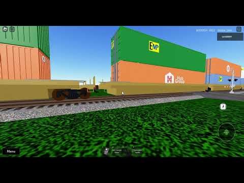 NS 4110 AC44C6M lead NS 22H intermodal train